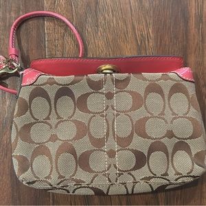 Coach wristlet